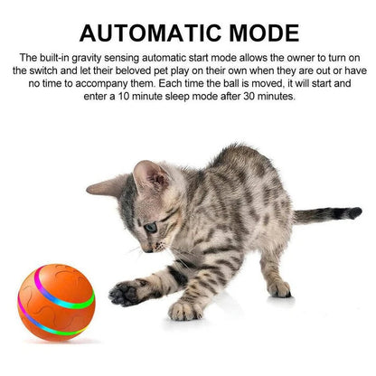 Jouet amusant pour animaux de compagnie avec mouvement intégré