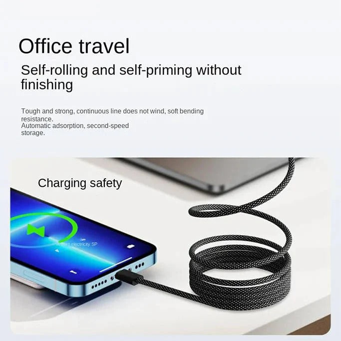 Câble de charge rapide tressé et durable