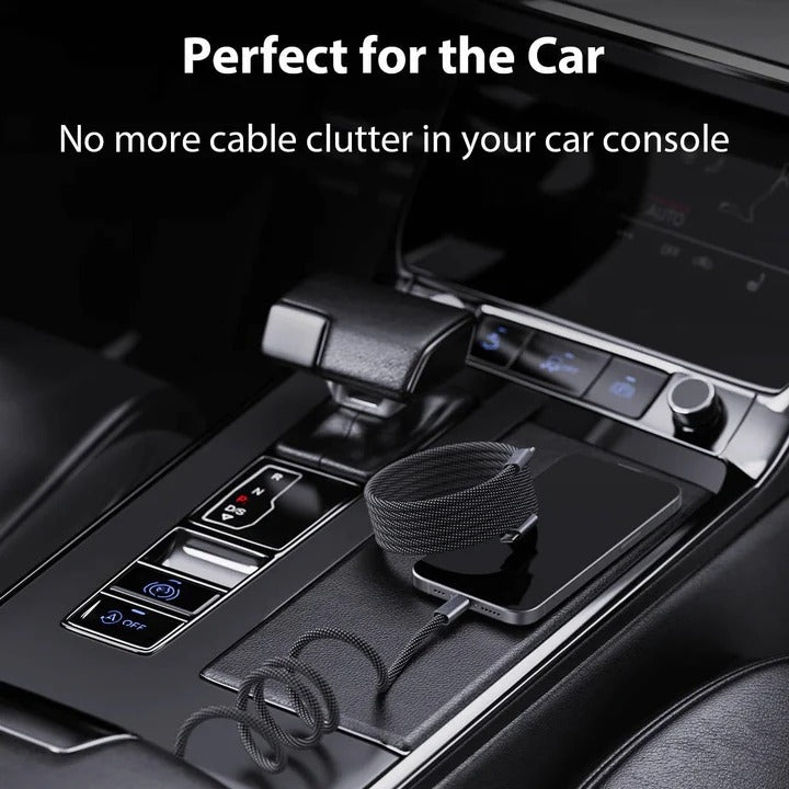 Câble de charge rapide tressé et durable