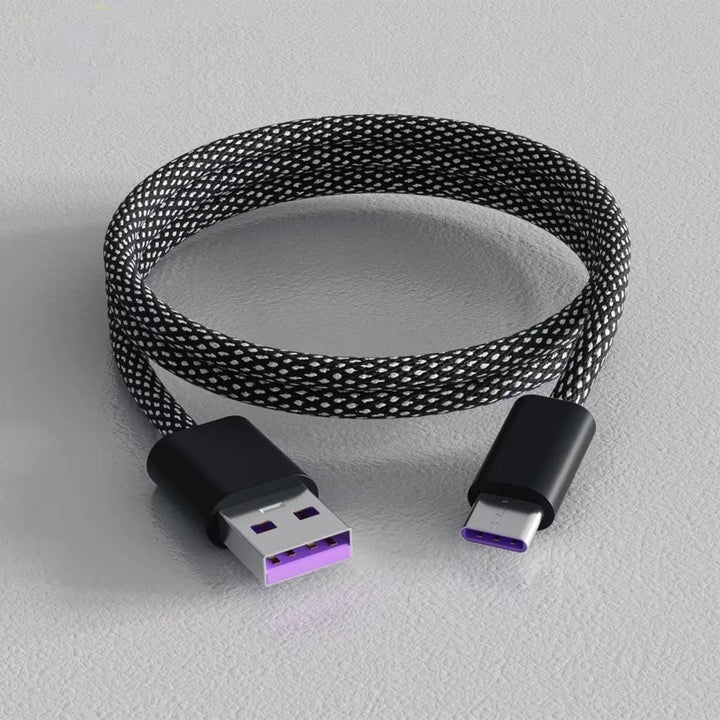 Câble de charge rapide tressé et durable