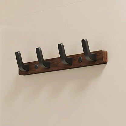 Porte-manteau mural rustique en bois