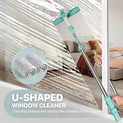 Outil de brosse de nettoyage de vitres extensible