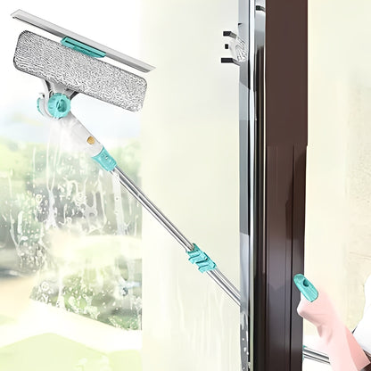 Outil de brosse de nettoyage de vitres extensible