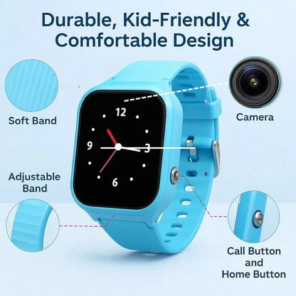 Montre-téléphone GPS intelligente pour enfants