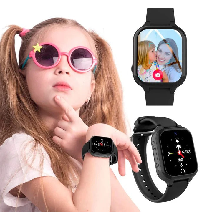 Montre-téléphone GPS intelligente pour enfants