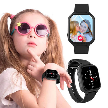 Montre-téléphone GPS intelligente pour enfants