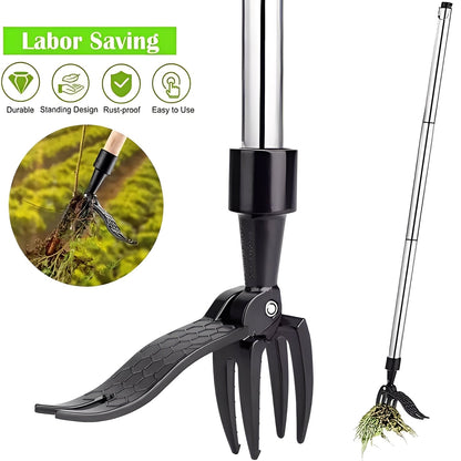 Désherbeur de jardin facile avec pédale