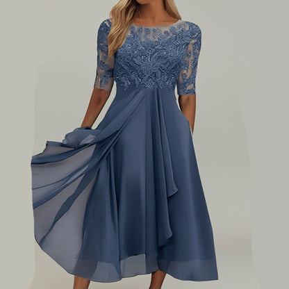 Robe d'été en maille confortable pour femme