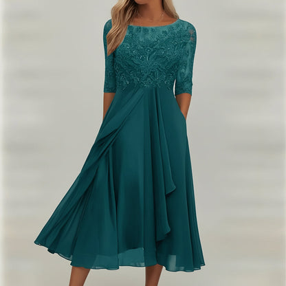 Robe d'été en maille confortable pour femme