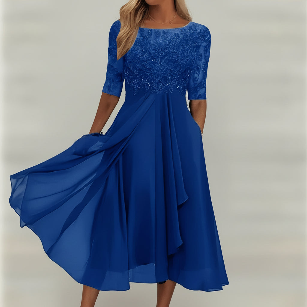 Robe d'été en maille confortable pour femme