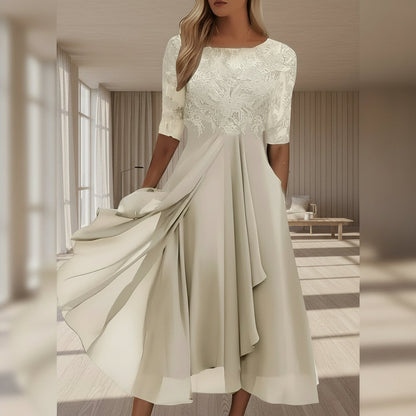 Robe d'été en maille confortable pour femme