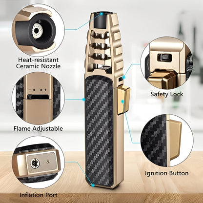 Briquet à gaz rechargeable