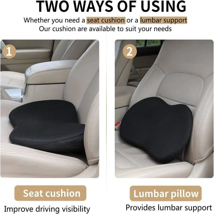 Coussin de siège de voiture confortable avec mousse à mémoire de forme