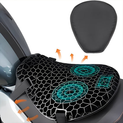 Coussin de Selle de Moto en Gel Confortable et Respirant