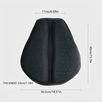 Coussin de Selle de Moto en Gel Confortable et Respirant
