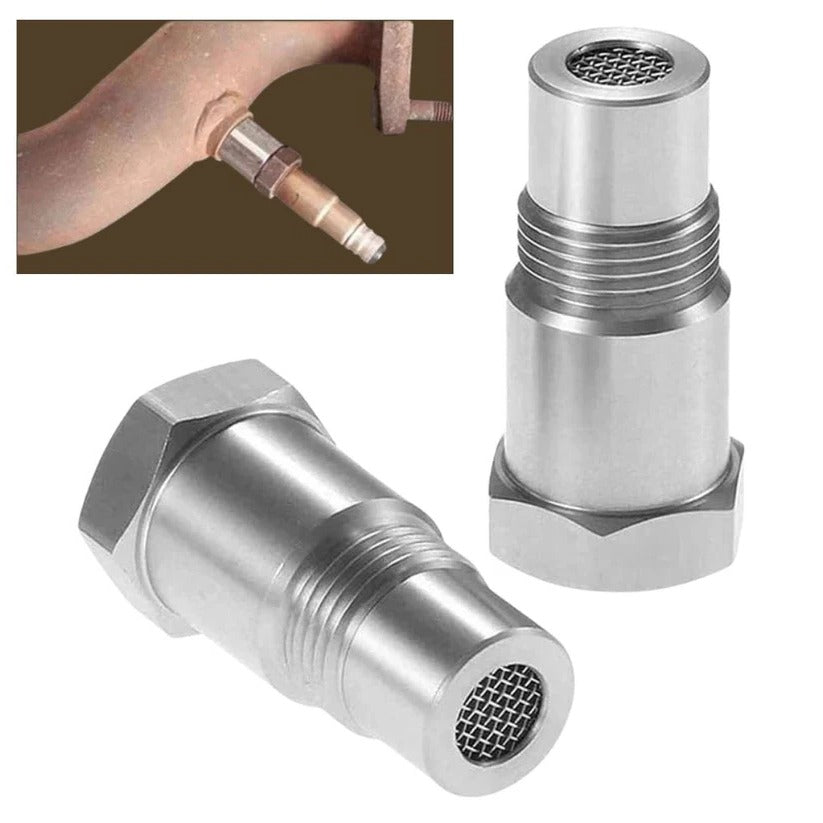 Adaptateur de capteur d'oxygène universel M18x1.5 en acier inoxydable pour voiture