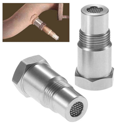 Adaptateur de capteur d'oxygène universel M18x1.5 en acier inoxydable pour voiture