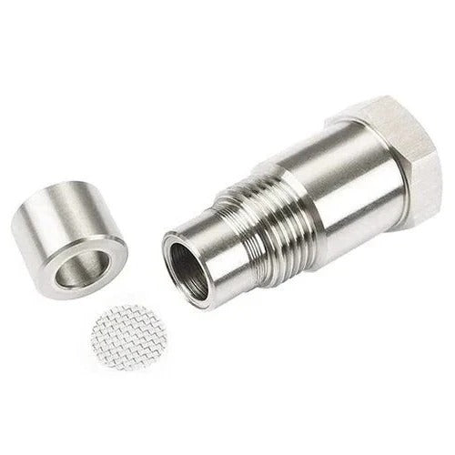 Adaptateur de capteur d'oxygène universel M18x1.5 en acier inoxydable pour voiture