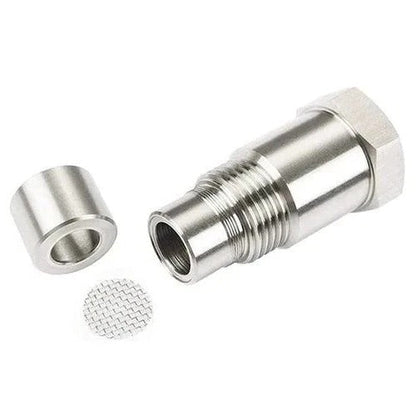 Adaptateur de capteur d'oxygène universel M18x1.5 en acier inoxydable pour voiture