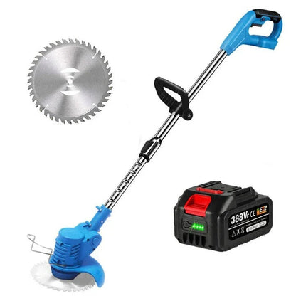 Coupe-bordure sans fil rechargeable avec manche télescopique