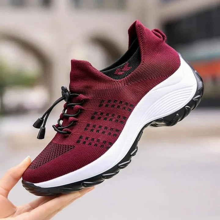 Chaussures de course confortables avec un avant-pied spacieux