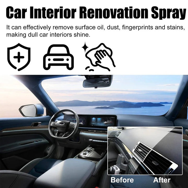 Kit de nettoyage efficace pour tableau de bord de voiture