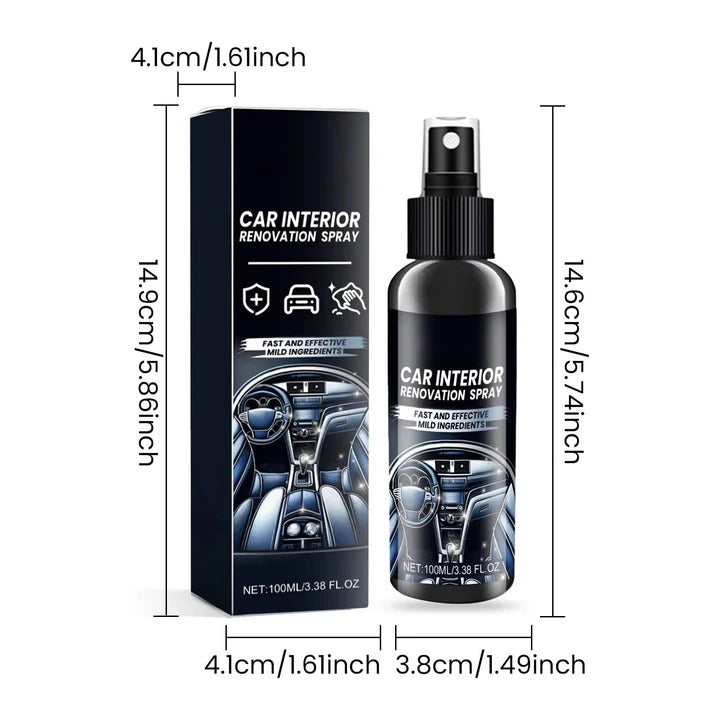 Kit de nettoyage efficace pour tableau de bord de voiture