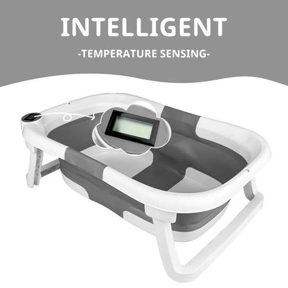 Baignoire bébé portable avec thermomètre