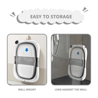 Baignoire bébé portable avec thermomètre