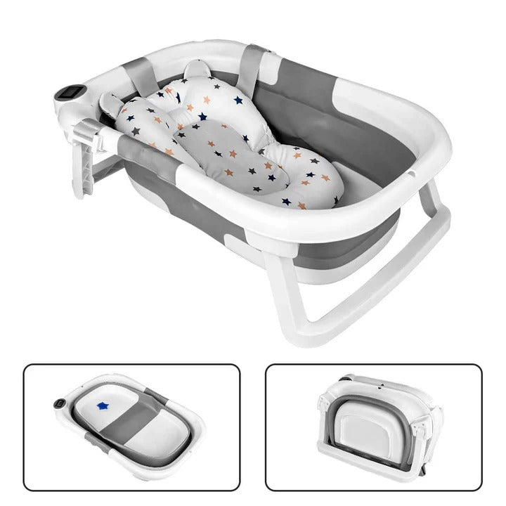 Baignoire bébé portable avec thermomètre