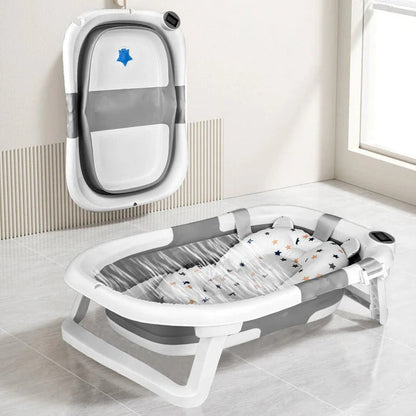 Baignoire bébé portable avec thermomètre
