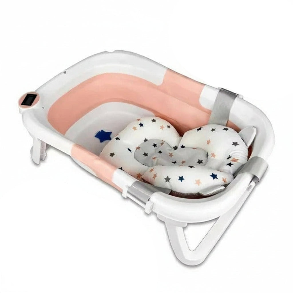 Baignoire bébé portable avec thermomètre