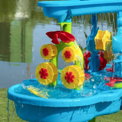 Table de jeu d'eau pour enfants avec compartiments séparés