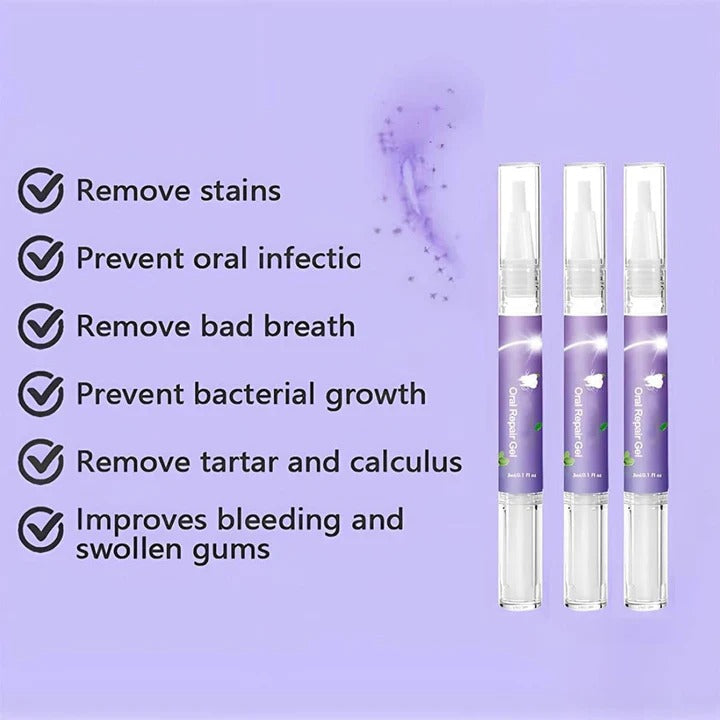 Gel dentaire naturel pour chien pour des dents et des gencives saines