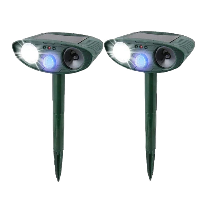 Lampe extérieure anti-nuisible à détecteur de mouvement