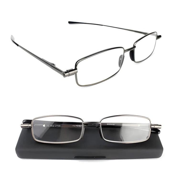 Lunettes de lecture compactes avec monture en métal
