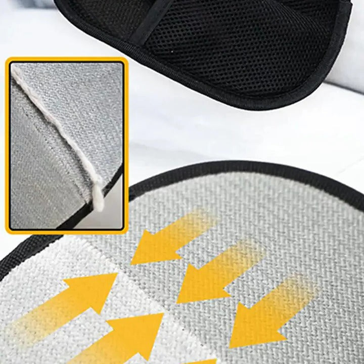 Gants de toilettage pour animaux de compagnie pour l'élimination des poils morts