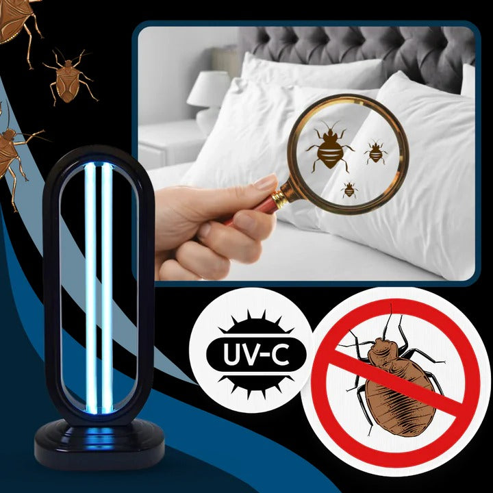 Ampoule UV efficace avec minuterie pour les zones de lutte antiparasitaire