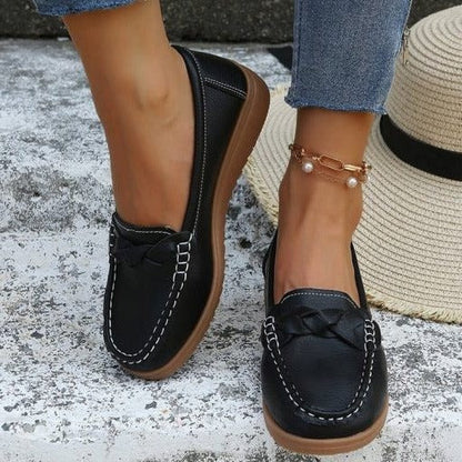 Chaussures confortables à enfiler pour femmes au style décontracté