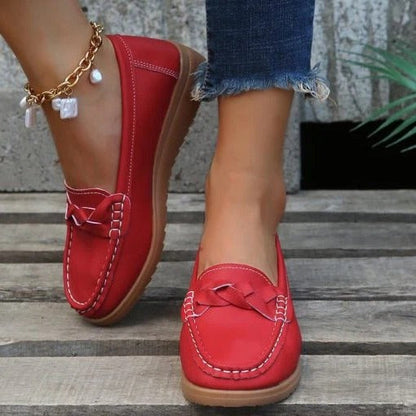 Chaussures confortables à enfiler pour femmes au style décontracté