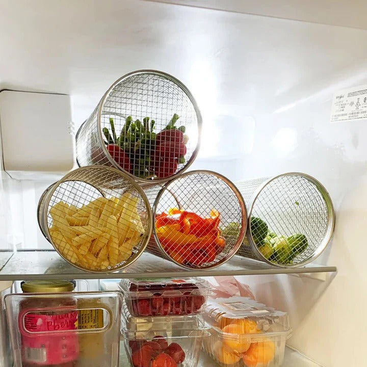 Panier de cuisson pour barbecue Easy Turn avec rotation à 360°