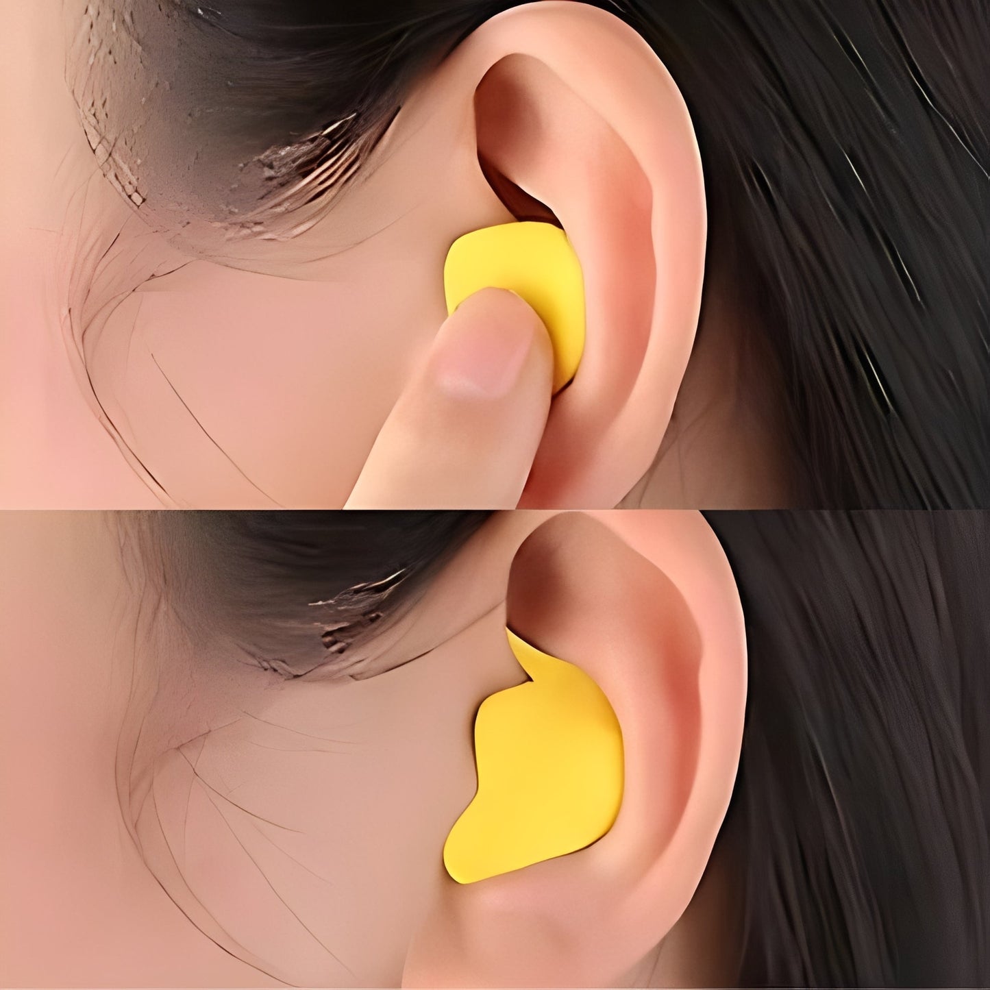 Bouchons d'oreille souples en silicone flexible