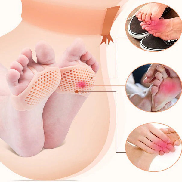 Coussinets en gel confortables pour orteils, paquet de 2