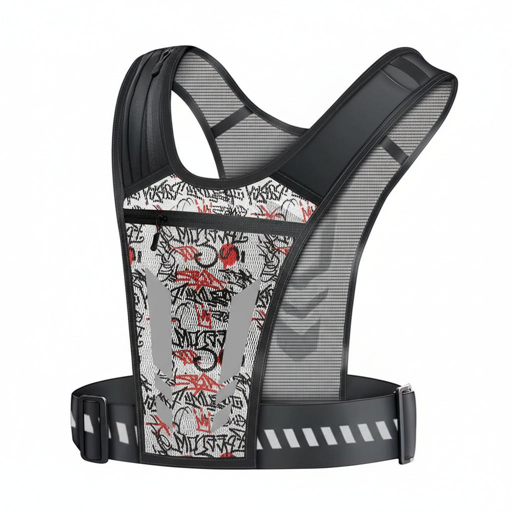 Sac banane de sport avec poche et pochette pour téléphone