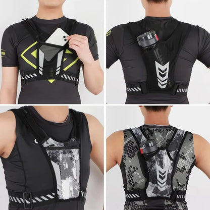 Sac banane de sport avec poche et pochette pour téléphone