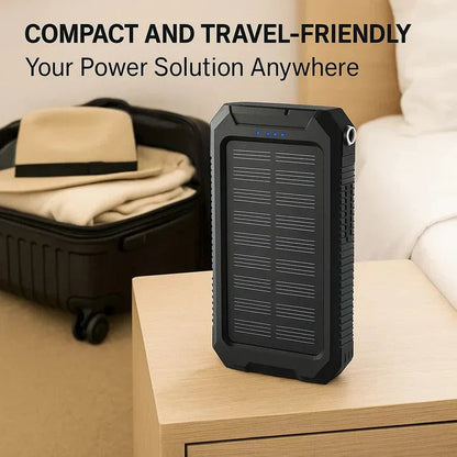 Batterie de chargeur solaire compacte d'extérieur 30000 mAh