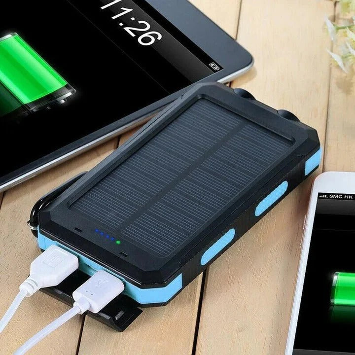 Batterie de chargeur solaire compacte d'extérieur 30000 mAh