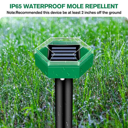 Répulsif Solaire pour Nuisibles d'Extérieur, Lot de 4