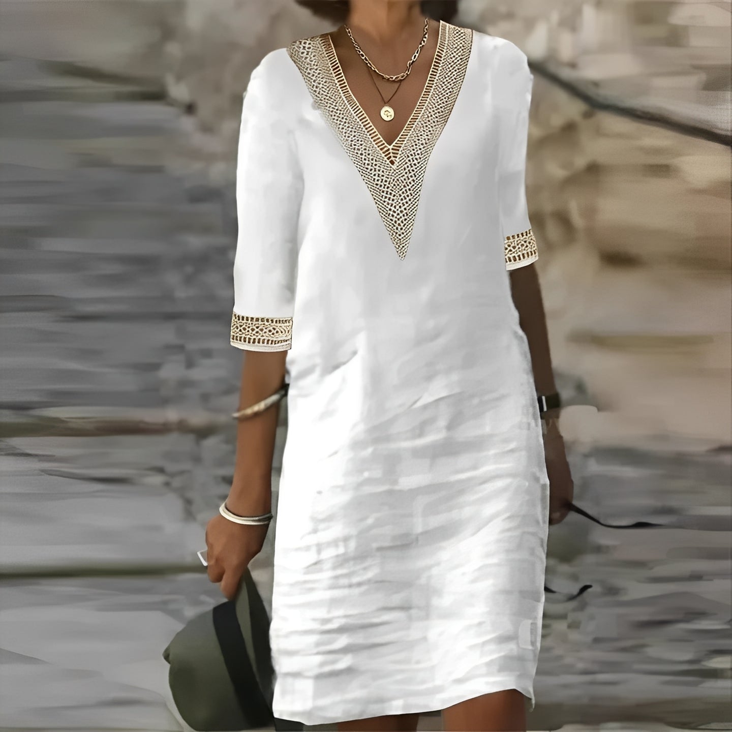 Lightweight Breathable Summer Dress for Women - Ortekor