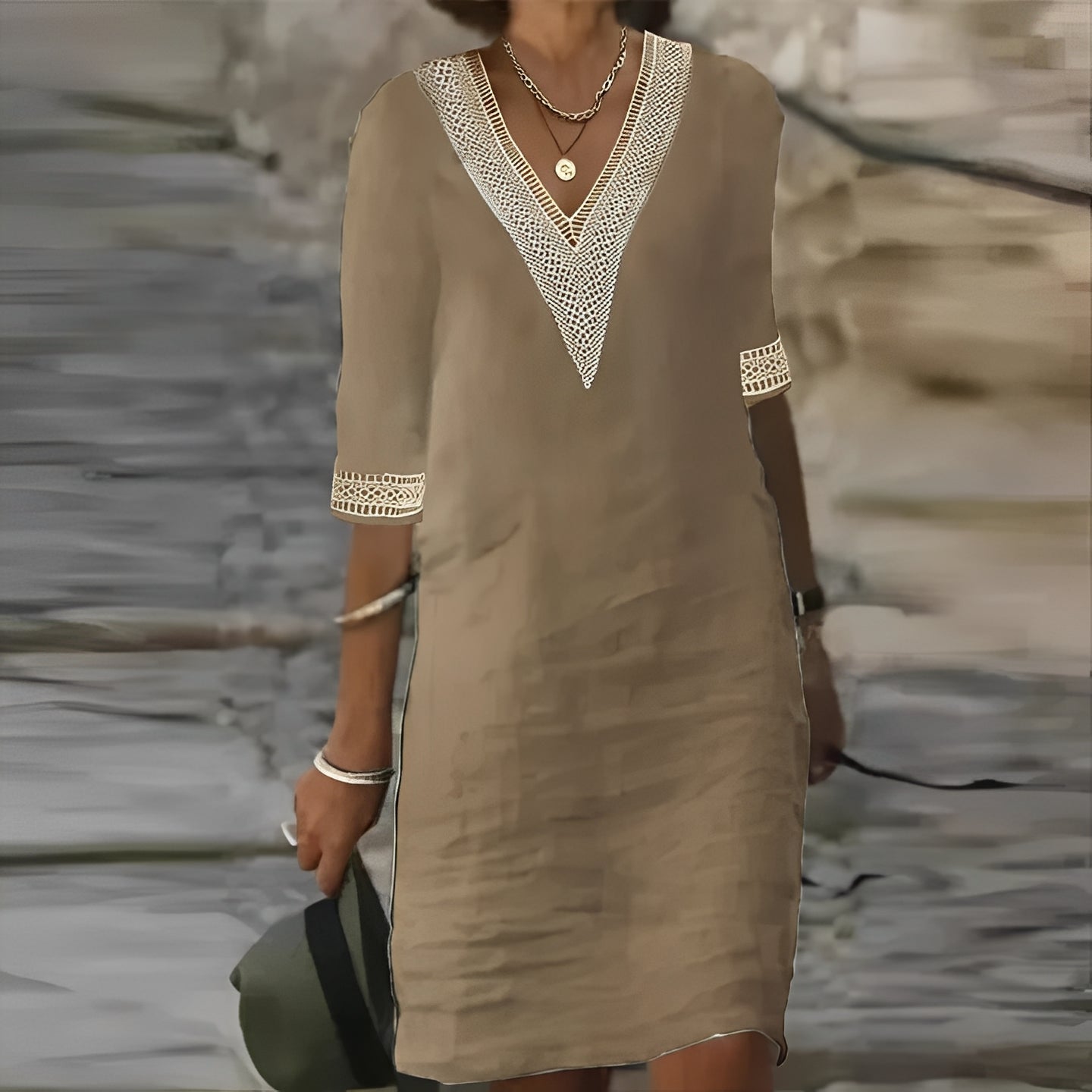 Robe d'été légère et respirante pour femme